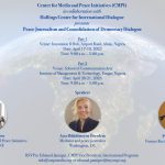 Peace Journalism and Consolidation of Democracy Dialogue