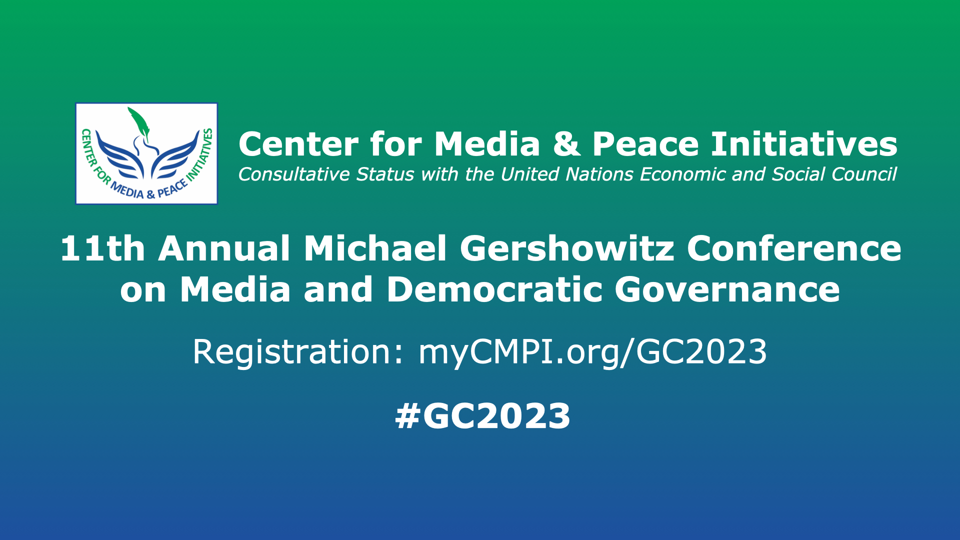 You are currently viewing 11th Gershowitz Conference on Media and Governance